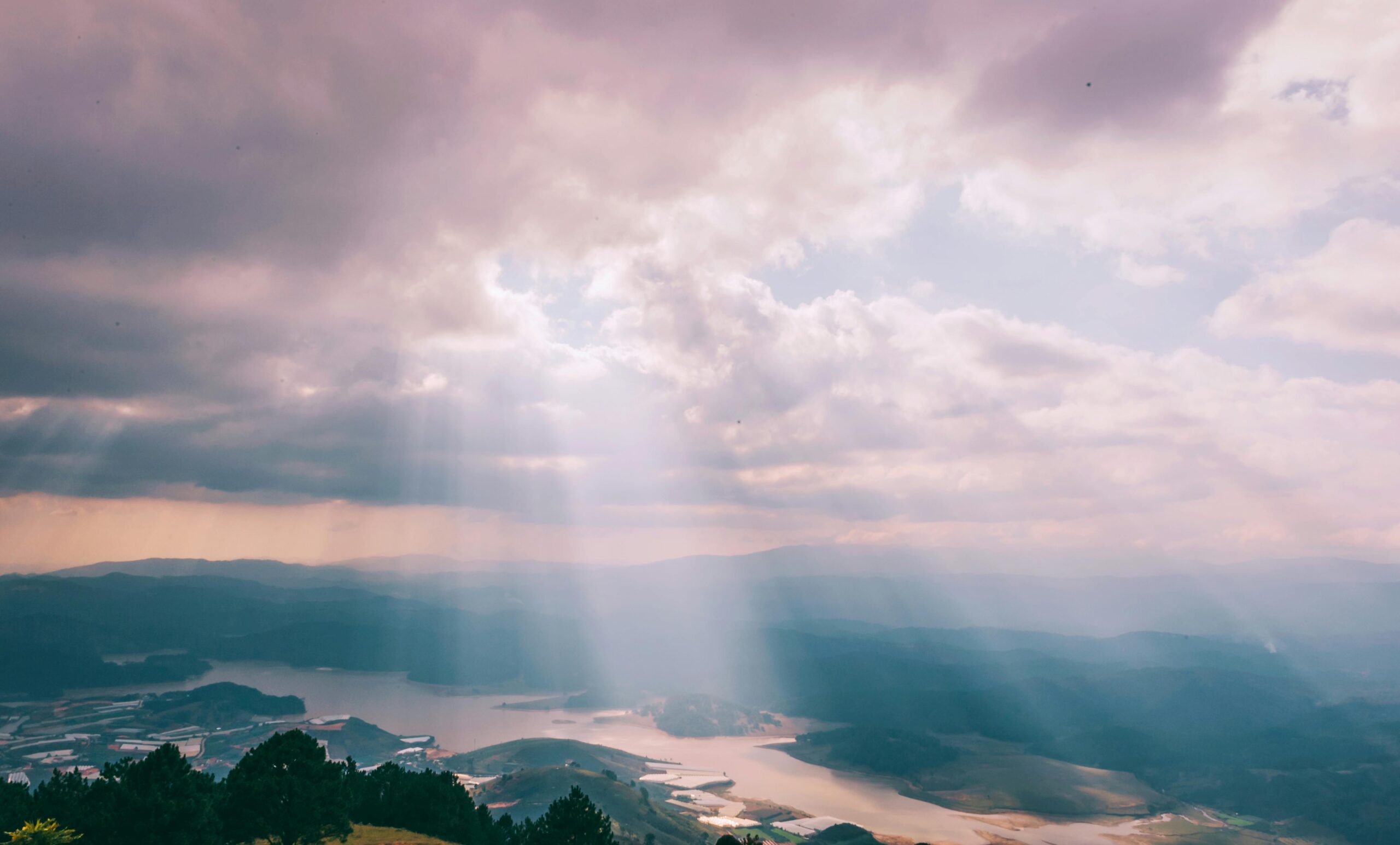 A beautiful, heavenly sky.