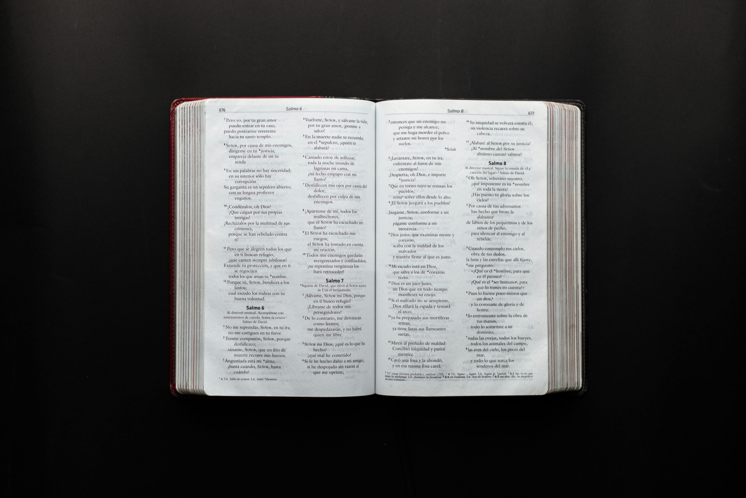 The Bible containing both the Old and New Testaments.